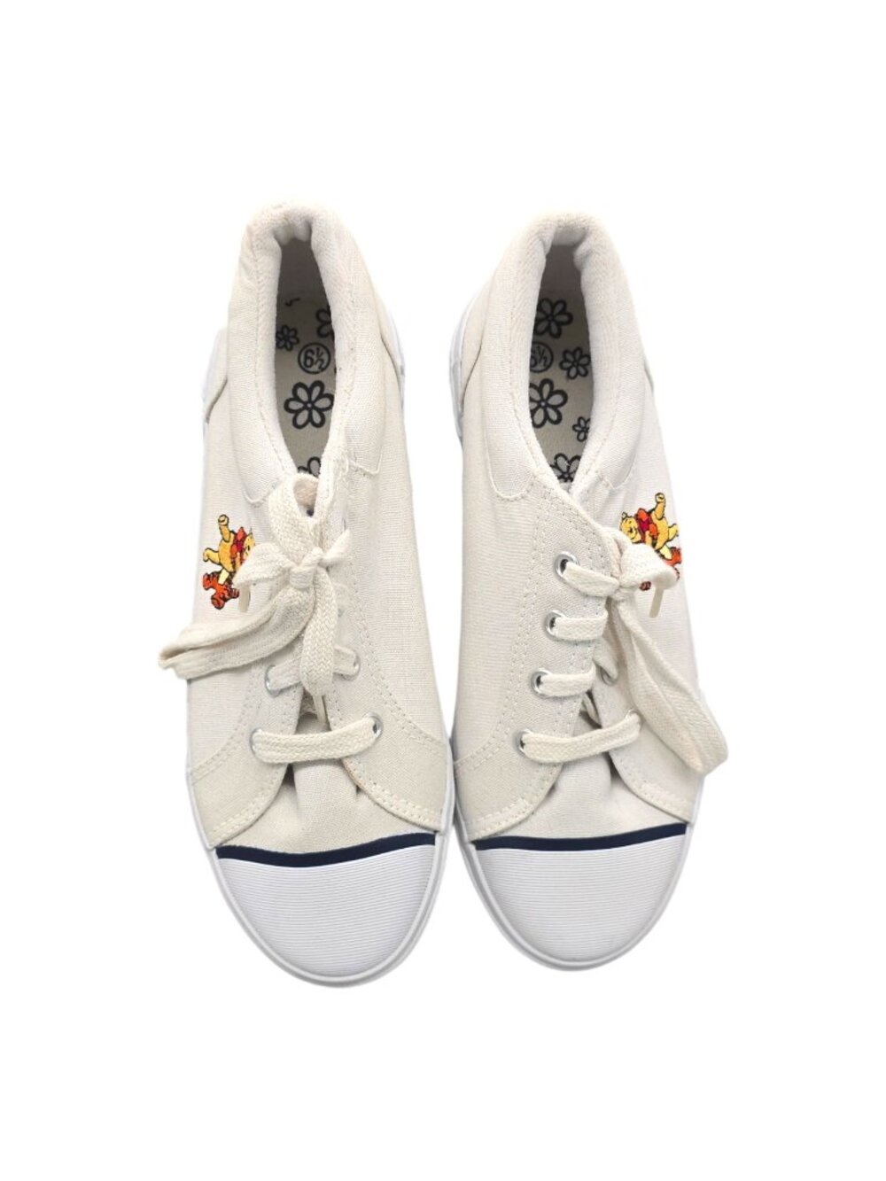 Vintage DISNEY Winnie the Pooh Tigger Platform Shoes Womens Sneaker Size 6.5